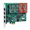 Carte analogique  PCI-E 4 Port FXO/FXS A400E